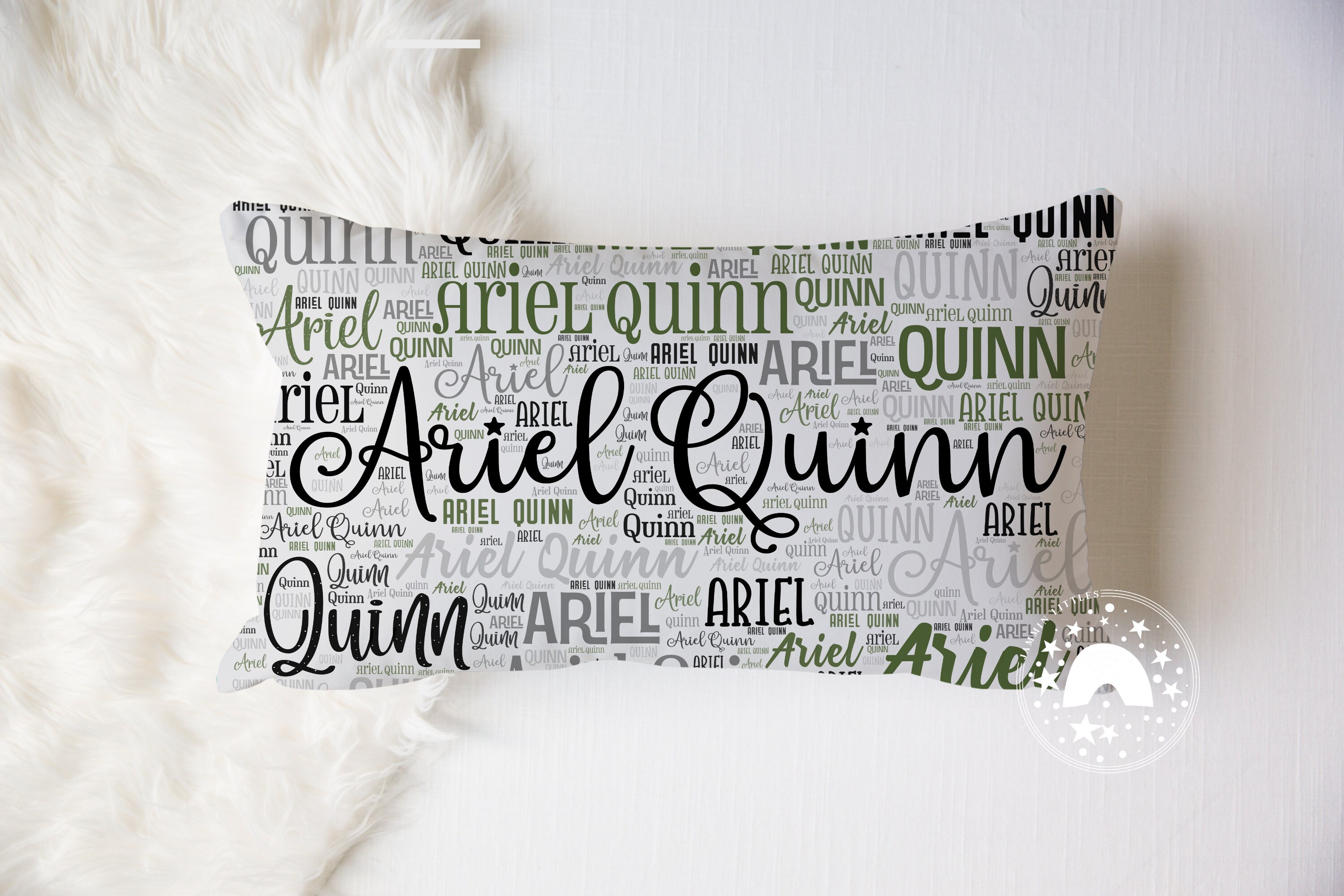 personalized plush pillows