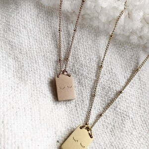 Cils De Beauté Necklace- Gold, Beautiful Women Necklace, Gold Necklace for Women, Gold Pendants, Women Jewelry