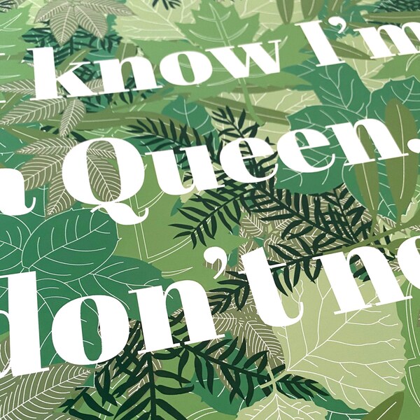 Queen Poster Etsy