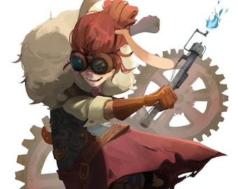 Encargos de diseño de personajes e ilustraciones personalizados (OC, D&D, Fanart, videojuegos, etc.)