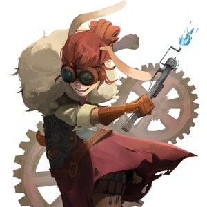 Commissioni di progettazione di personaggi e illustrazioni personalizzate (OC, D&D, Fanart, Giochi, ecc.)