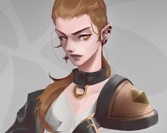 Custom Character Reference Sheet Art Commission