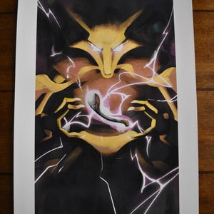 I The Magician - Alakazam | Arcanamon Major Arcana Print (1st Edition)