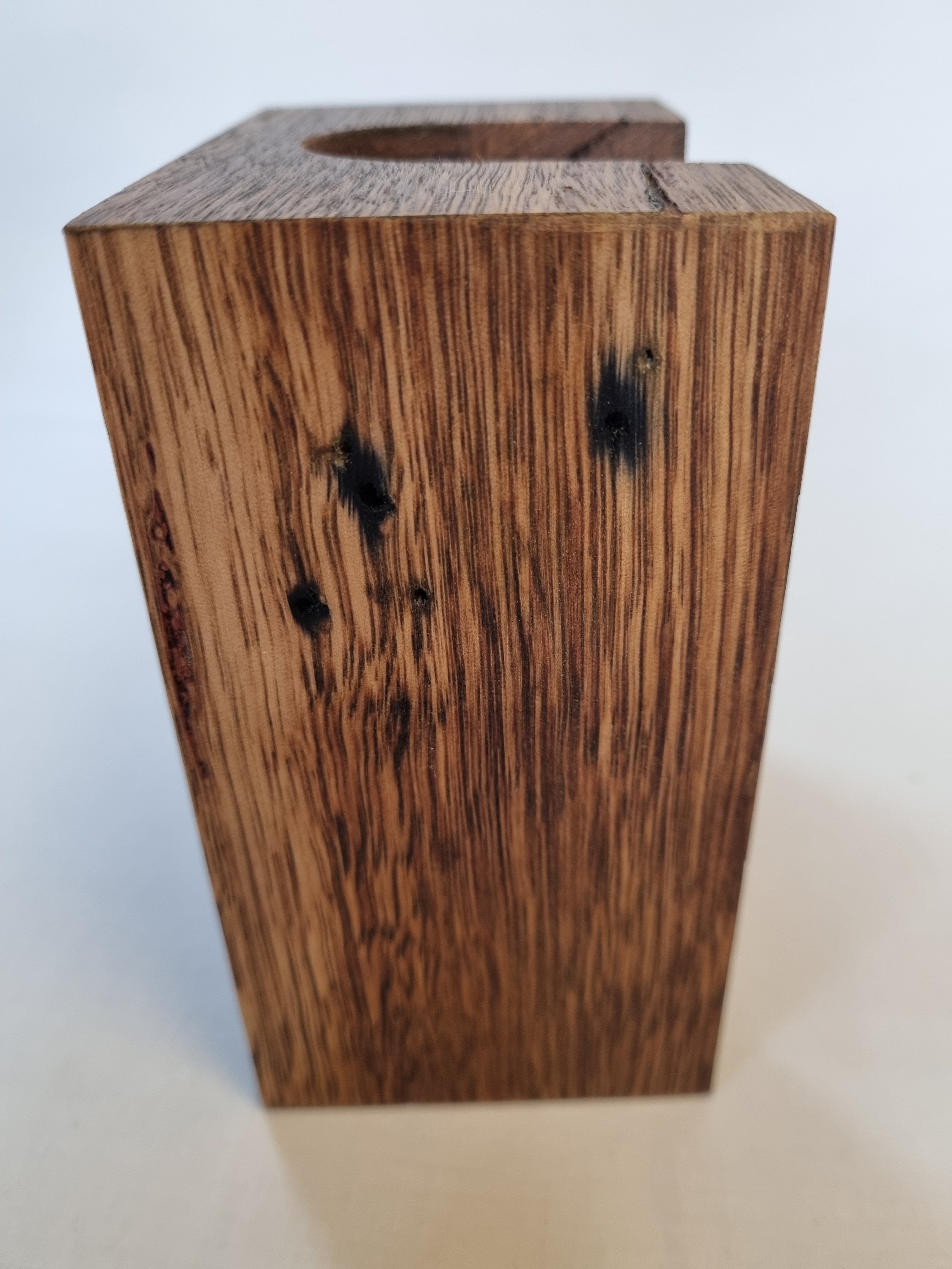 Soporte de jarrón de madera reciclado jarrón incluido | Etsy