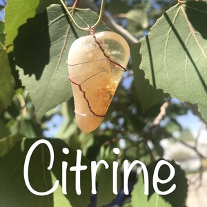 Citrine Necklace