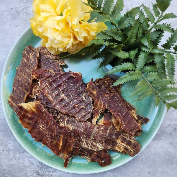 Duck Jerky for Dogs and Cats, Gluten Free Dog Treats, Dehydrated Dog Treats, Beef Jerky Treats, Turkey Treats, Chicken Treats