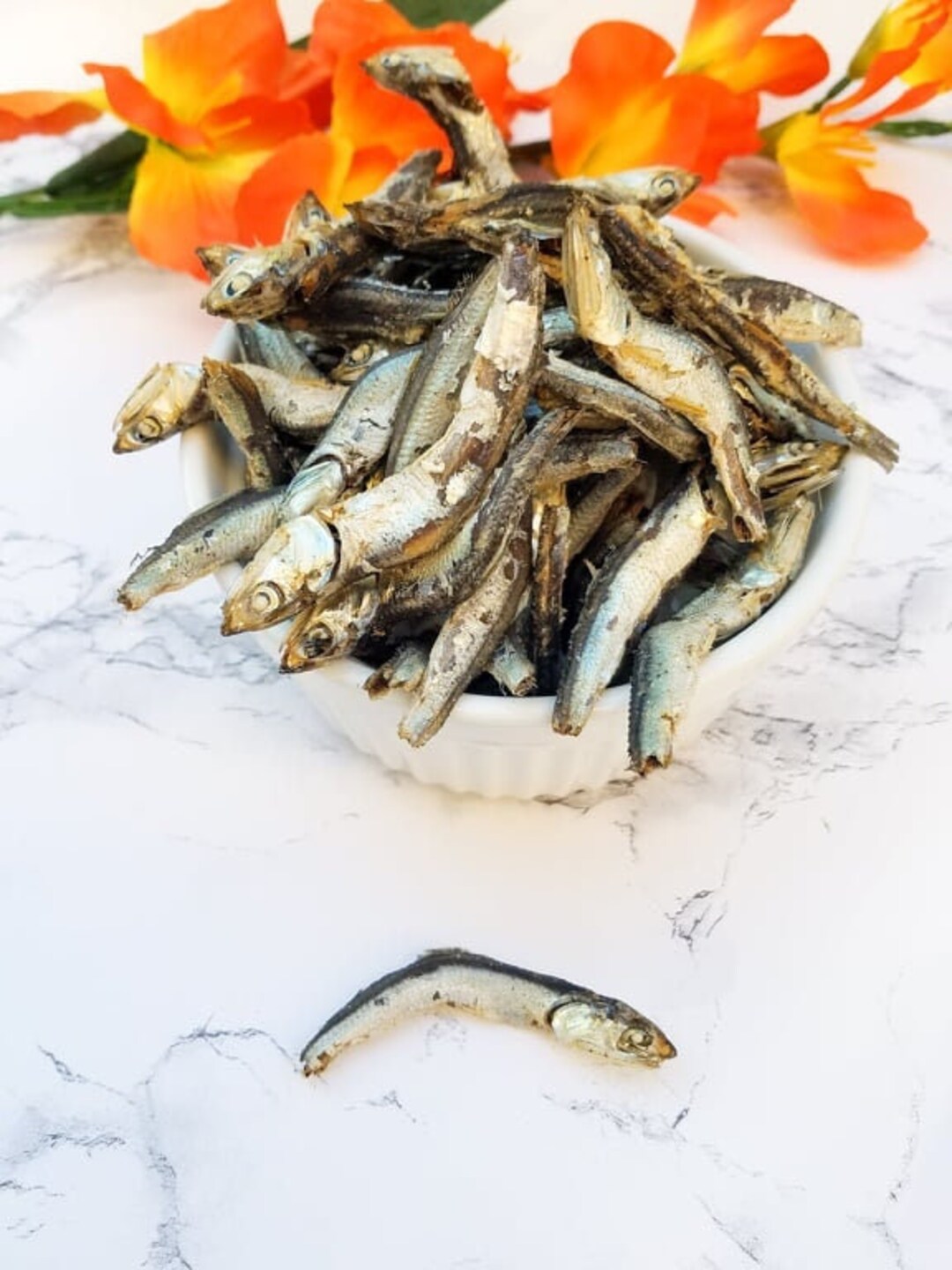 Dried Fish Treats, Anchovies for Dogs and Cats, Dehydrated Fish Treats