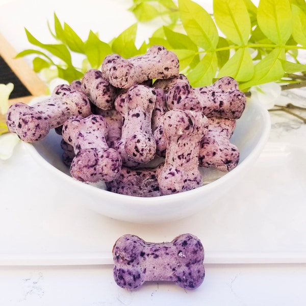 Gluten Free Dog Treats, Blueberry Biscuits, Grain Free Dog Treat, Organic Dog Treat, Wheat Free Dog Treat, Soft Dog Treats, Dog Bone