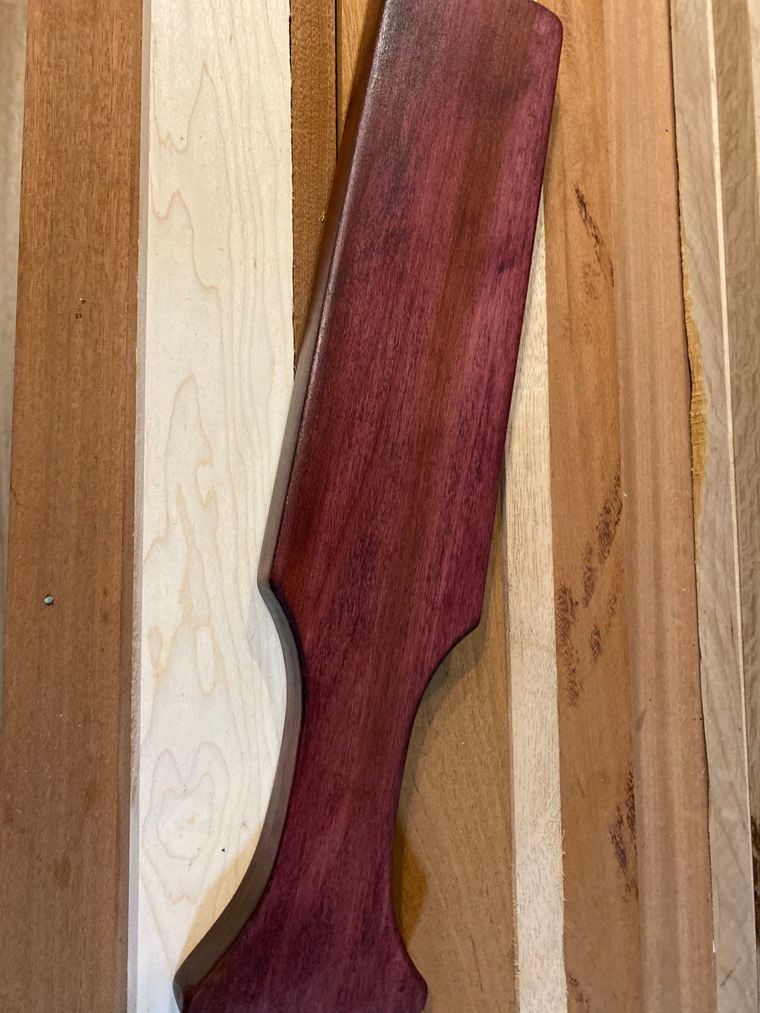 Spanking Paddle 16 Ebony, Cherry, and Chestnut Finish - Etsy
