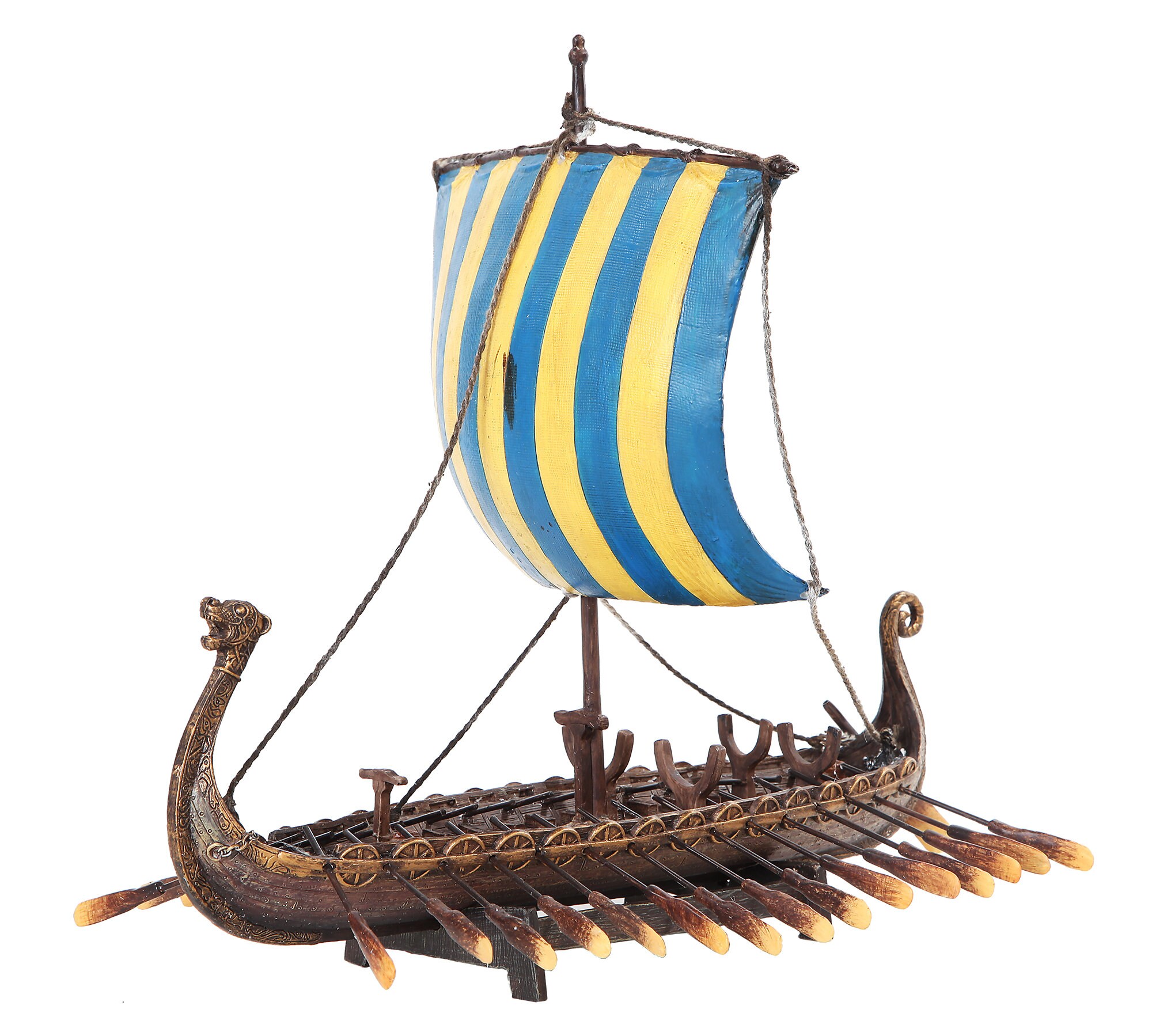 Viking Ship Statue Etsy