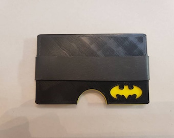 Choice of colours Personalised BATMAN Wallet 