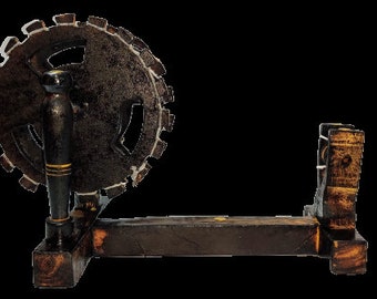 Wooden Small Antique Spinning Wheel Charkha Showpiece for DecorGifting
