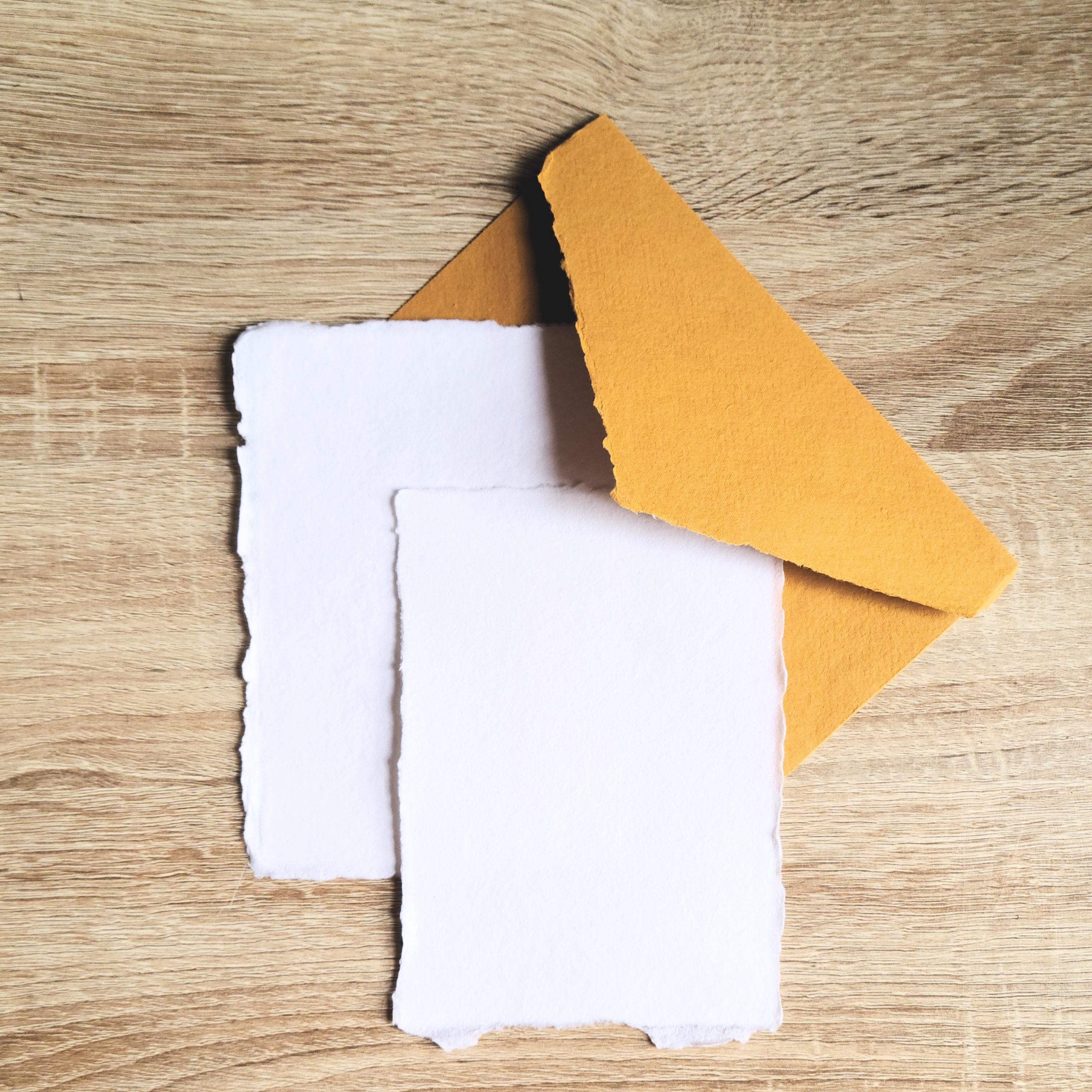 20 A4 150gsm Cotton Rag, Khadi White Handmade Paper Sheets