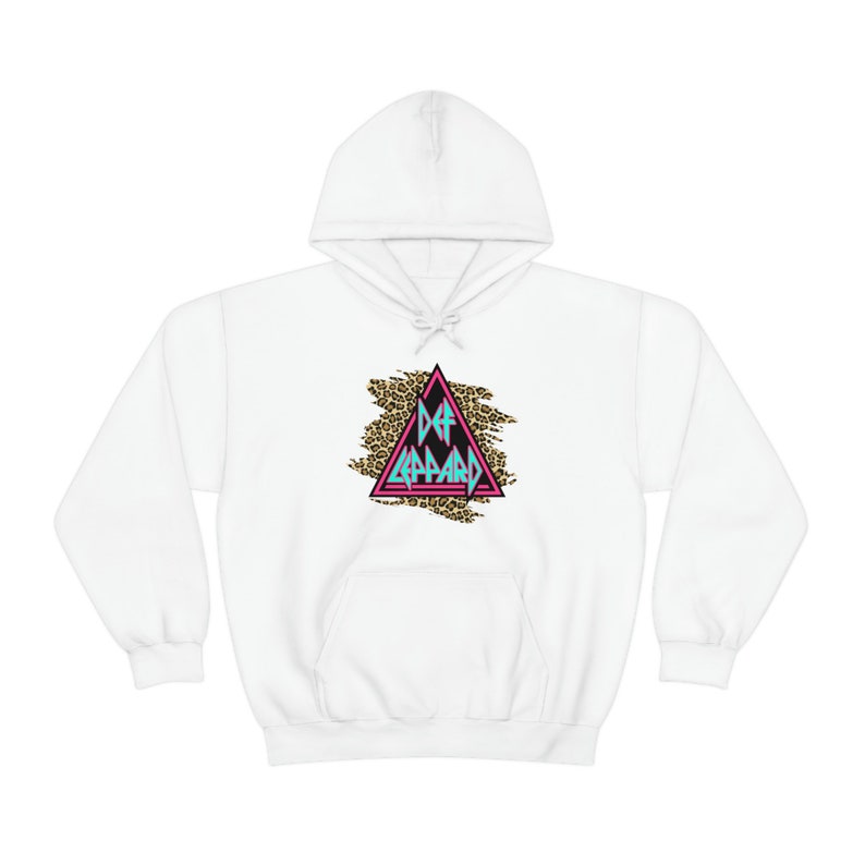 Def Leppard Oversized Hoodie Def Leppard Sweater Band Shirt Etsy