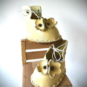 Yellow Shoes for 14 inch dolls