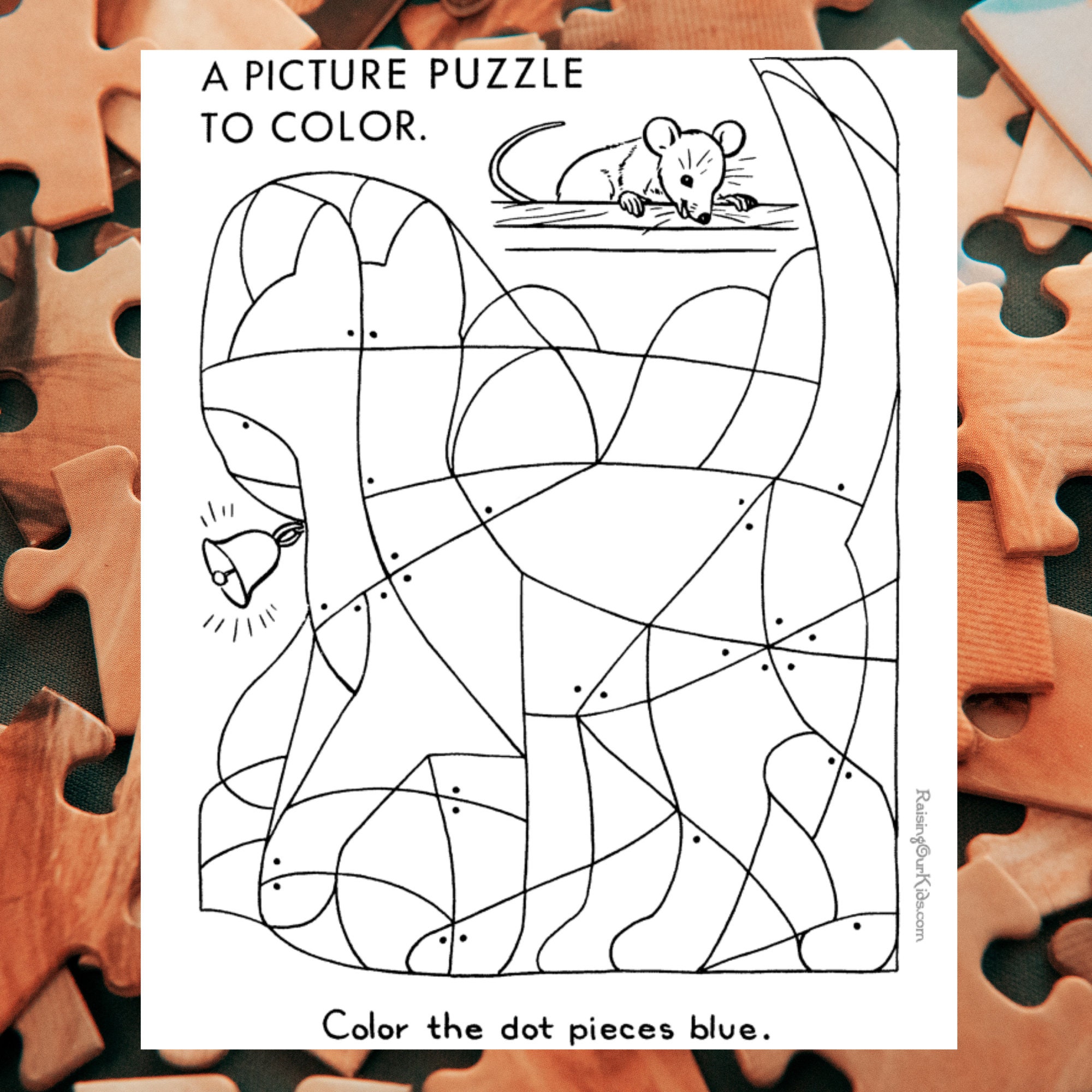 picture puzzle download puzzle for kids pdf download 10 etsy