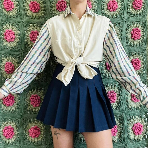 1980s Patterned Button Down Shirt - image 3