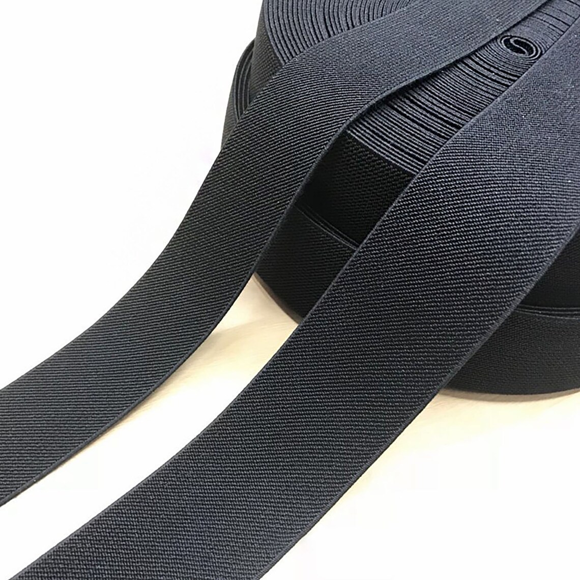 Black Elastic Elastic Band Trouser Waistband Headband Clothing Etsy