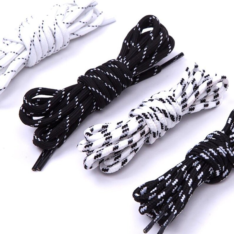 Shoes Less Rope Shoe Laces Round Rope Paris House Round Men and Women - Etsy