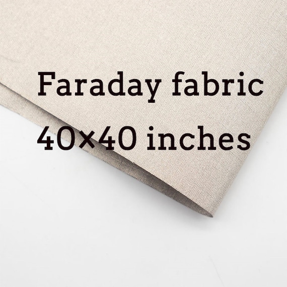 EMF Shielding Cloth Faraday Fabric Wallet Lining Can Be Anti-radiation,  Anti-theft Brush, EMI Isolation, Signal Shielding Cloth 4040 Inches 