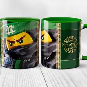 Personalized mug with a picture, inspired by the Ninja Style | v-01a
