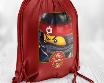 Zaino Personalizzato Con Nome – Da Scuola O Ginnastica, Leggero, Per Ragazzi E Ragazze, 32x14x43 Cm
