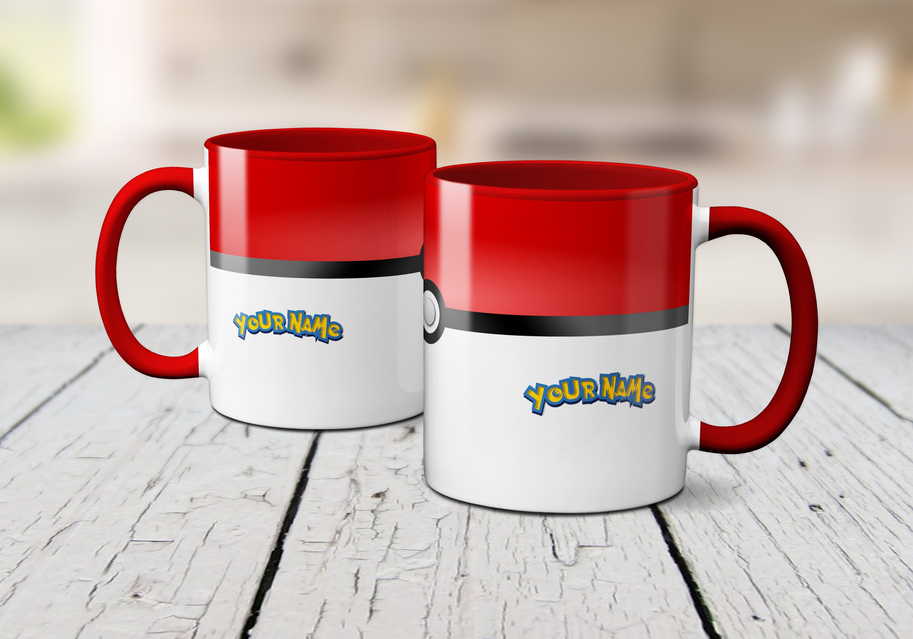 Personalisiert Fortnite Tasse – Mit Name/Text, Spülmaschinenfest & Mikrowellengeeignet