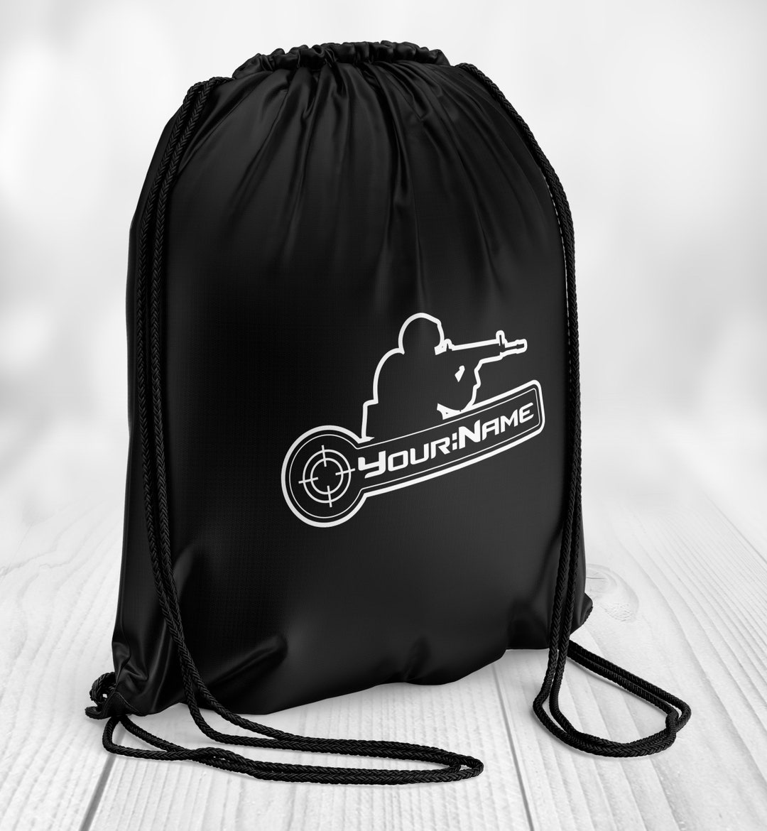Personalized Backpack, Gym Bag With Name, Gift for School Enrollment