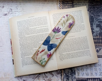 bookmark wooden decoupage large gift woodmark