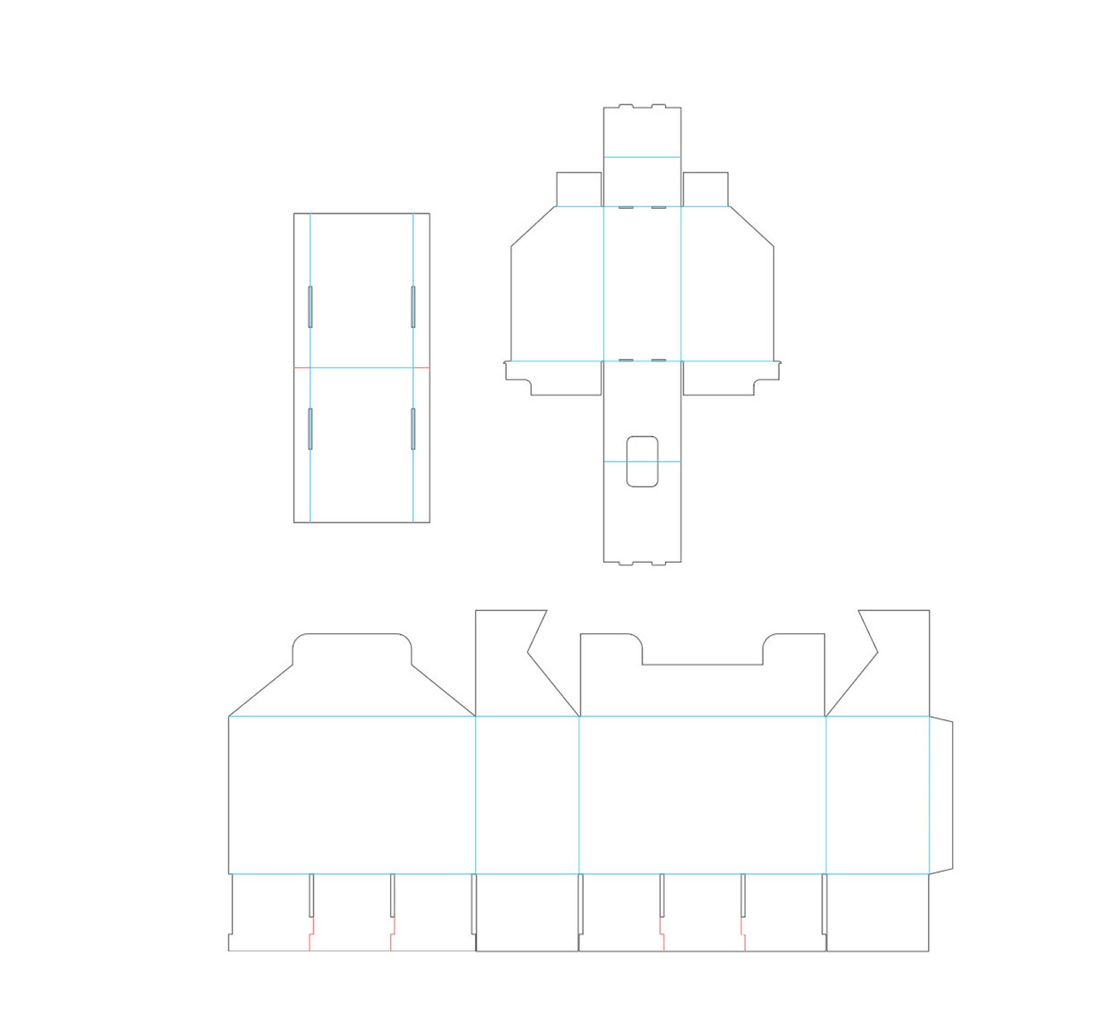 Tea Bag box DIY SVG files Cricut Etsy