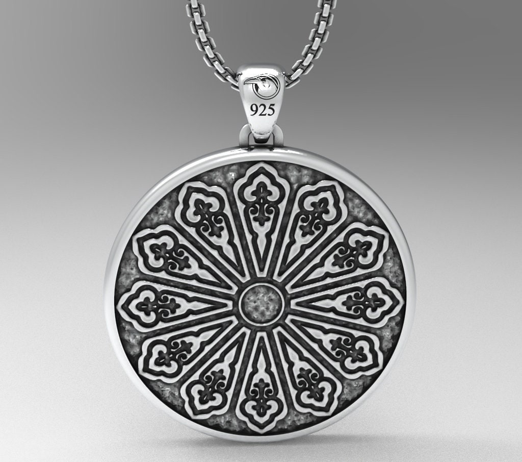 PDTJMTG Kruis Ketting voor Heren 925 Sterling Zilver Christelijke
