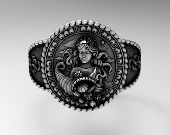 Virgo Zodiac Ring 925 Sterling Silver A Detailed and Stylish Souvenir Unisex Zodiac Accessory
