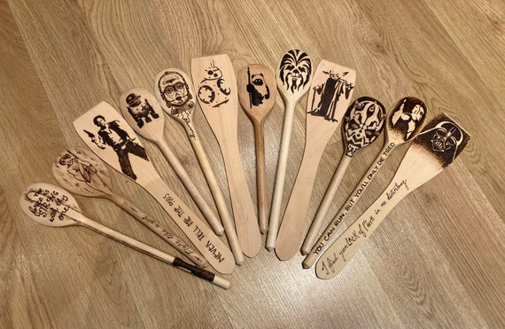 How to Wood Burn Wooden Spoons (and Make Them Food Safe!) - Silhouette  School