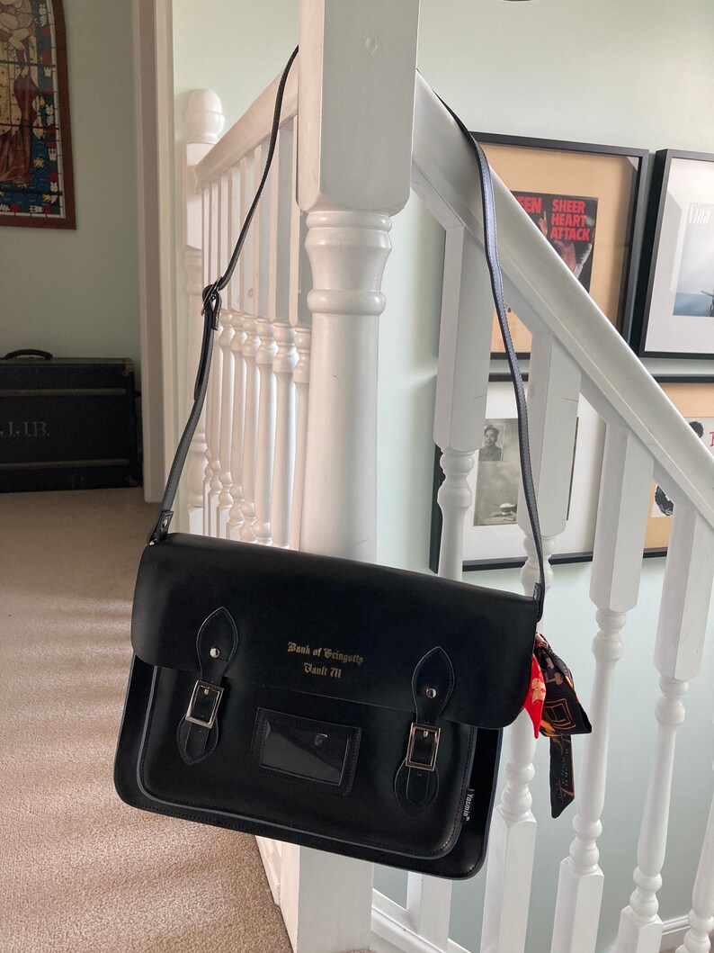 Real Leather Satchels Inspired by Harry Potter. Etsy UK