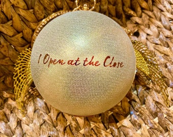 Golden Ball Handbag Inspired By Harry Potter