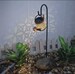 Solar Powered LED String Light Watering Can Outdoor Garden Art Decoration Lamp !