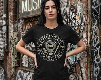Camiseta de manga corta de los Ramones