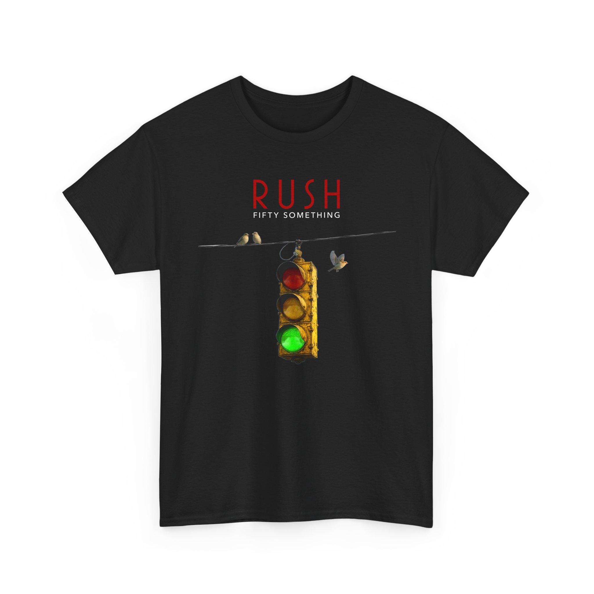 RUSH Fifty Something Black Tour T-shirt - Etsy