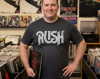Camiseta Rush con logo desgastado - Logo clásico