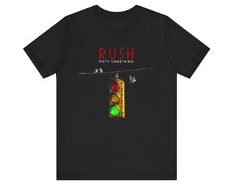 Rush Fifty Something traffic light tee | Band shirt, album art #2
