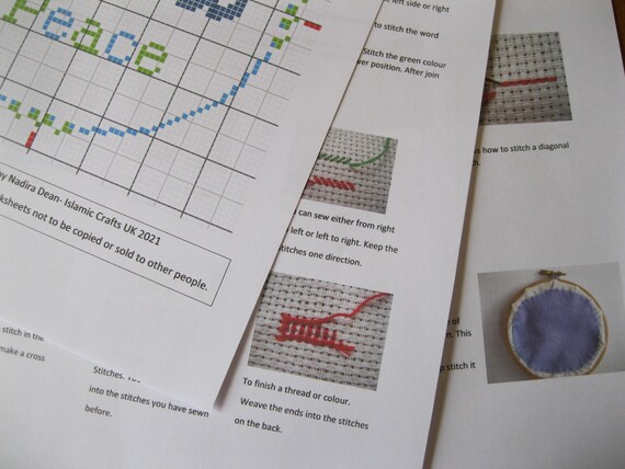 Kit De Broderie Au Point De Croix 5D Pour Calligraphie Musulmane Et Musulmane - 30 X 40 Cm