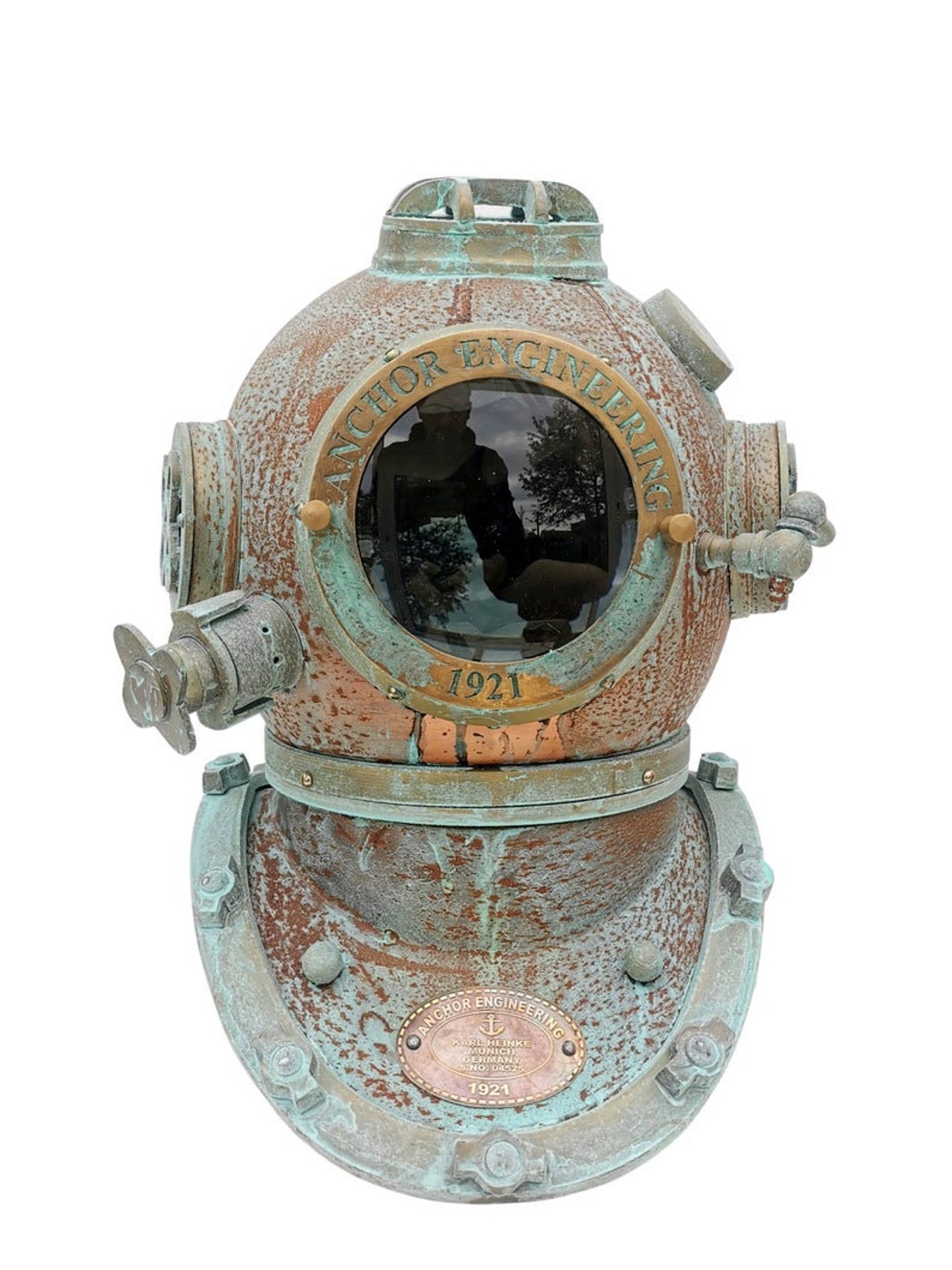 Vintage Antique Diving Replica Helmet Collectable Diving Etsy