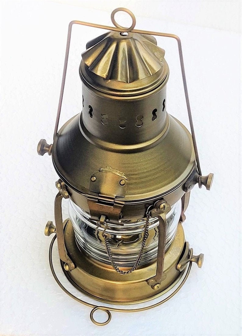 Lanterns Nautical Antique 12inch Ship Boat Oil LanternMaritime