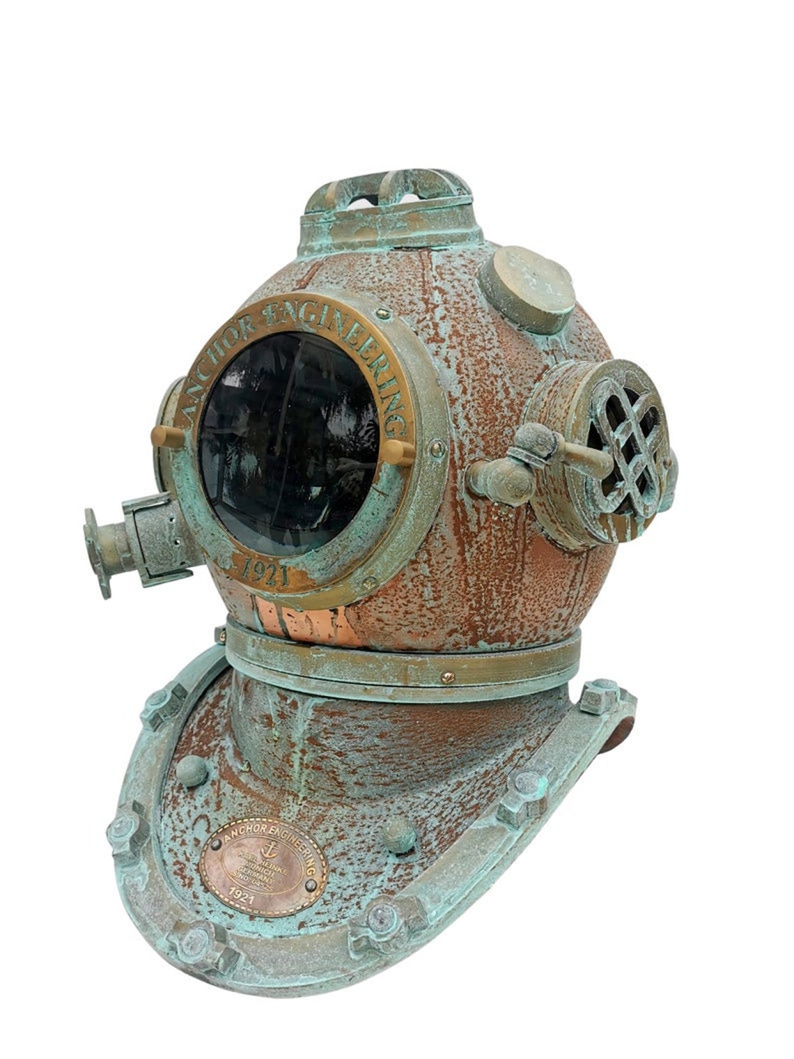 Vintage Antique Diving Replica Helmet Collectable Diving Etsy