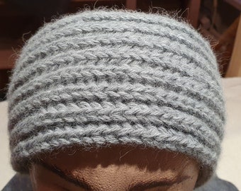 Stirnband, Stirnband aus Alpakawolle, Headband