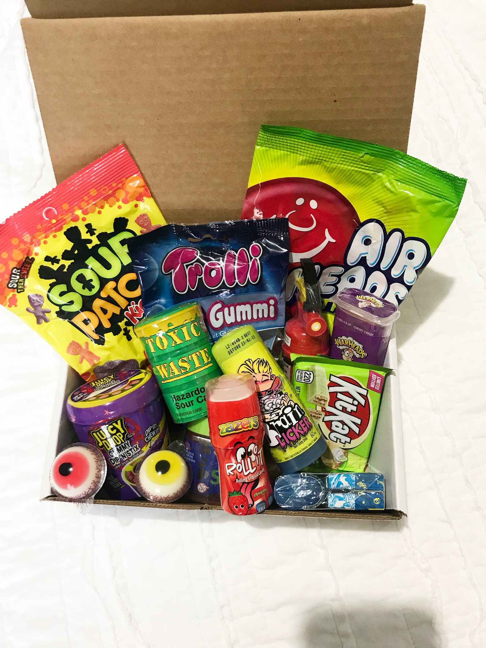 mystery candy box from around the world