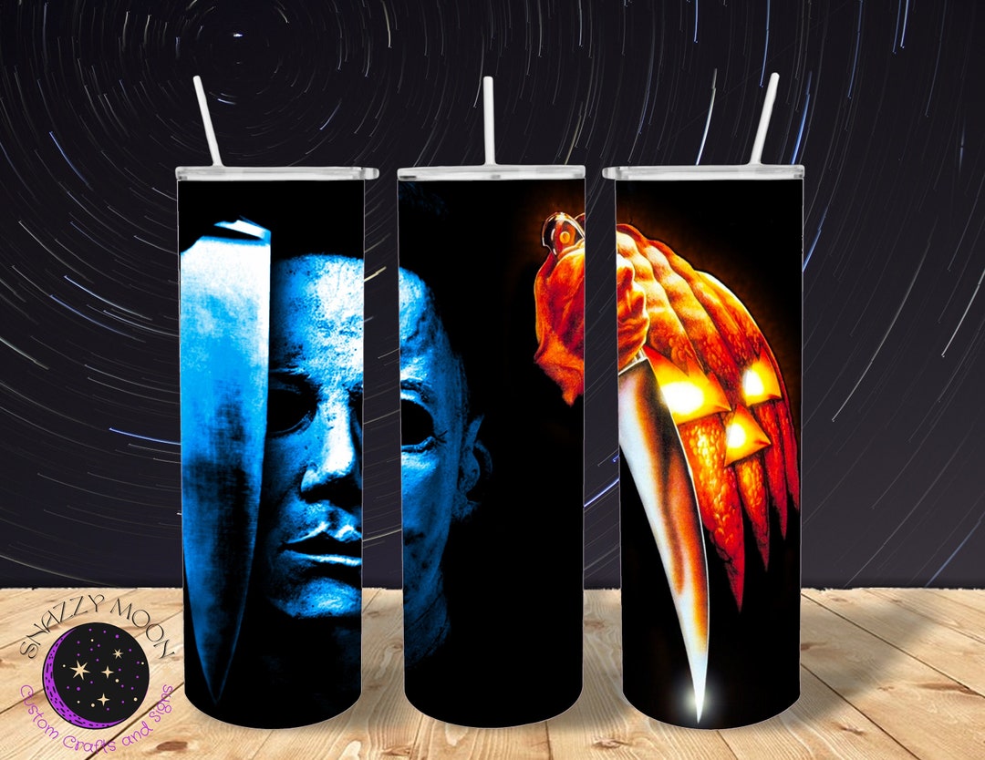 Michael Myers Insulated Tumbler for the Ultimate Horror Fan 20 Oz
