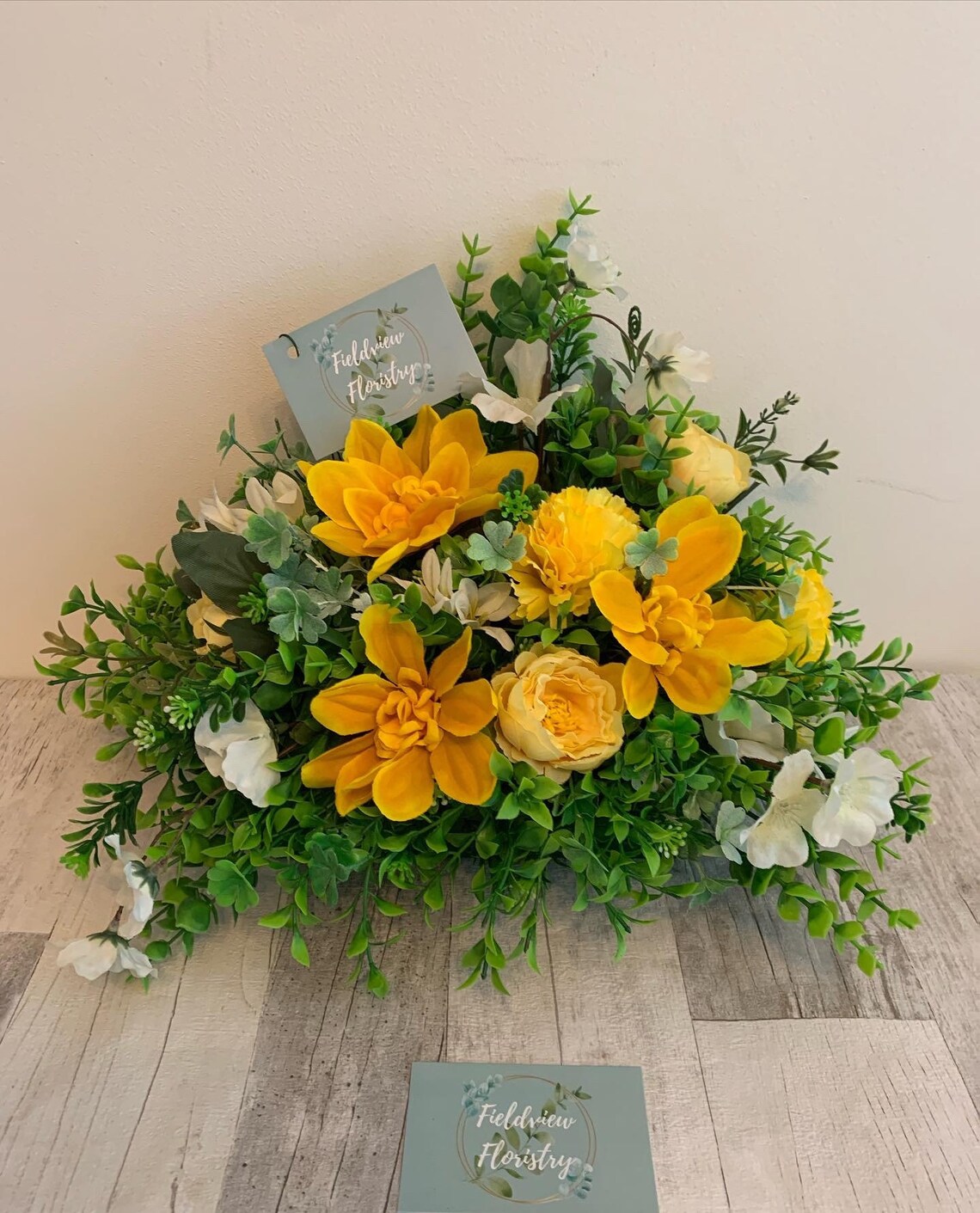 Artificial Grave Memorial Arrangement Etsy UK