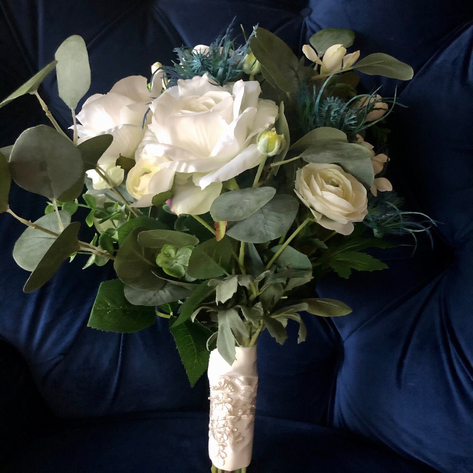 Spray or Nosegay Wedding Bouquet Etsy