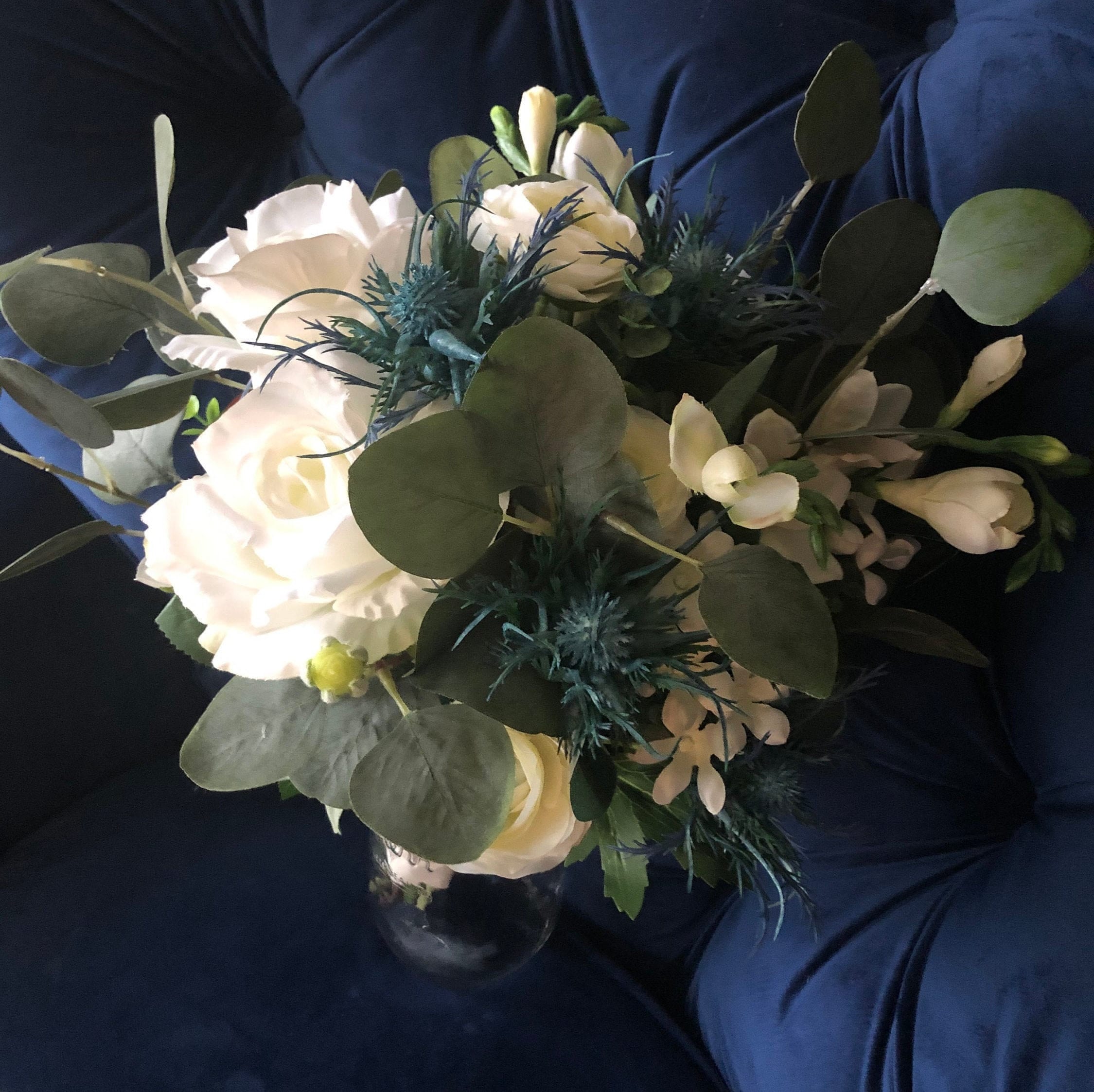 Spray or Nosegay Wedding Bouquet Etsy